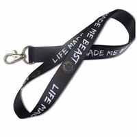 Lanière de cou pour enseignant personnalisable, écologique et colorée avec impression numérique sérigraphique et crochet pour cadeau/promotion