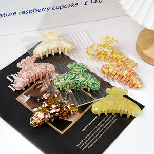 กิ๊บติดผมอะคริลิค/อะซิเตท รูปทรงคลื่น แบบยูนิเซ็กซ์ แฟชั่นคลาสสิก ขายส่ง กิ๊บติดผมแบบสั่งทำได้ - Product Image 6