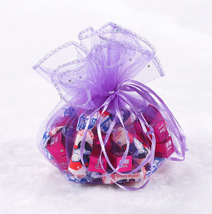 Sáng tạo vòng <span class=keywords><strong>Organza</strong></span> dây rút túi-tái sử dụng sequin kẹo <span class=keywords><strong>Pouch</strong></span> cho ủng hộ đám cưới, lễ hội bên & Quà Tặng bao bì trang trí nội thất - Product Image 1