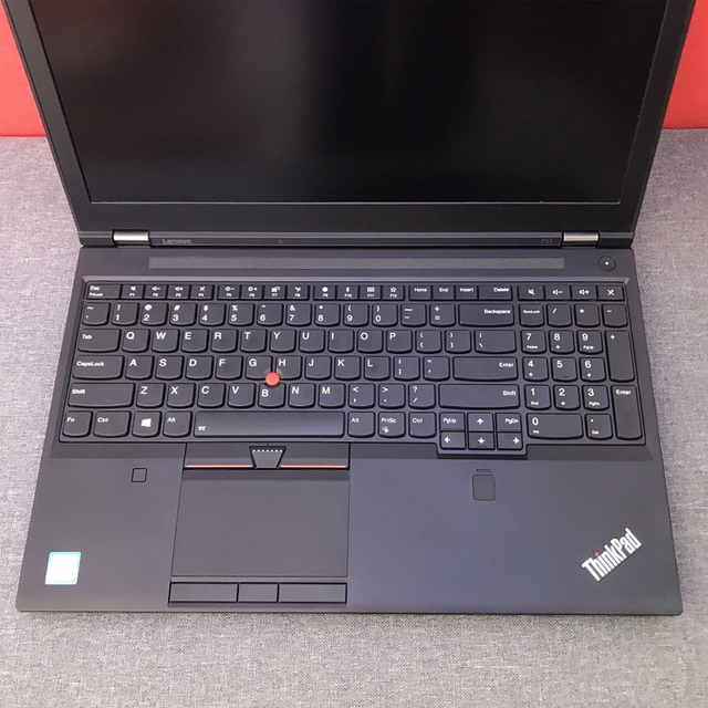 Wholesale 95% New Mobile Workstation Laptop for Lenovo ThinkPad P51 I7-7th 16GB Ram 512GB SSD 15.6 Dedicated Graphics M2200 4G