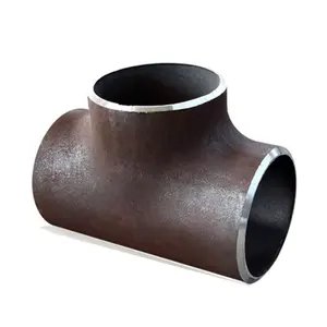 carbon steel forged butt welded high pressure tee/cross pipe fittings ASME B16.47 SCH 60