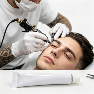 Crema para el Cuidado Posterior del Tatuaje 10g Fórmula No Irritante para la Recuperación del Maquillaje Permanente - Product Image 3