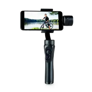 F6 360 Auto Adjustable 3 axis hand held gimbal stabilizer with 360 object tracking selfie holder 3axisgimbal