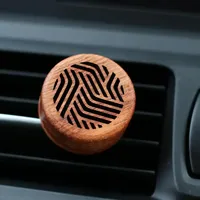 Diffuseur d'huiles essentielles pour grille d'aération de voiture, écologique et circulaire, en alliage de zinc et bois massif, à évaporation naturelle