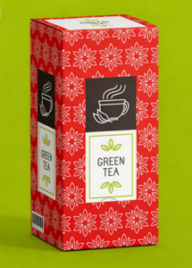 Caja de té ecológica roja, caja de regalo artesanal, se pueden aceptar pedidos de té personalizados - Product Image 2