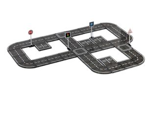 Nouveau produit Piste de course magnétique avec jeu de construction de voiture Blocs de construction magnétiques - Product Image 6