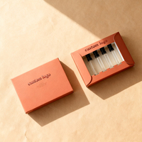 Boîte à tiroirs rigide de luxe pour coffret découverte de parfums, coffret d'échantillons de parfums et d'huiles parfumées, kit d'essai, 3 ml, 5 ml, 2 ml, petites boîtes d'emballage