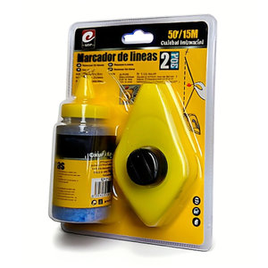 Bobine de marqueur à craie double encre, 2 pièces, 50/15M, qualité industrielle, pour marquage de chantier - Product Image 1
