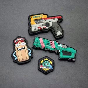Patchs en PVC souple 3D personnalisés avec logo, thermocollés, transparents, en caoutchouc moulé pour vêtements - Product Image 2