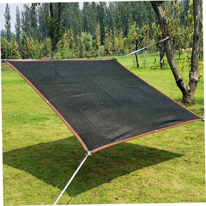 HDPE protección UV agrícola invernadero sombra <span class=keywords><strong>malla</strong></span> red Patio rollo parasol plástico tejido negro sombreado para jardines - Product Image 3