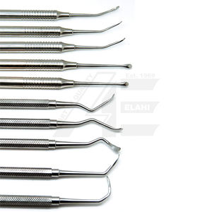 Wholesale Stainless Steel Dental Tartar Scraper Remover Scalers Set 9 Pcs Inspection Mirror 2026 - Product Image 6
