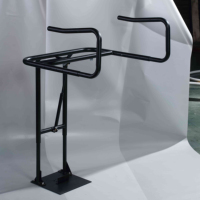Housse de protection et d'isolation moderne en aluminium pour SPA et hôtel avec support de levage