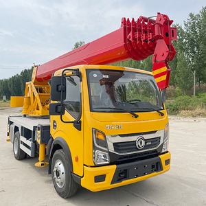 Бесплатная после продажи <span class=keywords><strong>6</strong></span>-тонный гидравлический телескопический подъемный грузовик, мобильный кран, мини-Автокран - Product Image 2