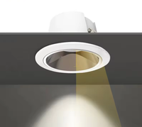 Vente flash : spots encastrés en aluminium, éclairage LED moderne pour usage intérieur, entrepôts, usines