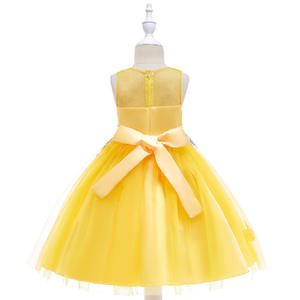 yellow frocks designs