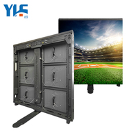 Écran LED Vidéo Mural Extérieur Pleine Couleur HD, Dalle pour Événements, Affichage LED de Scène Extérieure pour Stades de Football, de Soccer et Clôtures LED Sportives