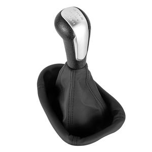 Pommeau de levier de vitesse à transmission manuelle Chevrolet Spark, conception ergonomique en cuir avec cache-poussière pour l'intérieur de la voiture - Product Image 1