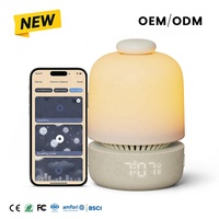 Mesin Suara Bayi & Lampu Tidur HiFiD HFD-A07, Pembuat Rutinitas, Mesin Suara Putih, Jam Alarm untuk Balita & Anak, Pengingat Waktu Bangun