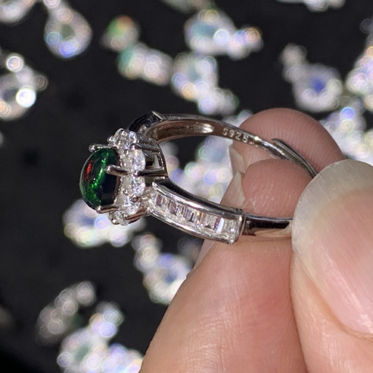 black opal jewelry