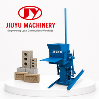 Machine manuelle à briques de terre compressée JIUYU, petite machine à briques manuelle pour l'Afrique
