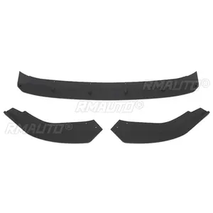 Kit carrosserie Golf MK8 Pro GTI R-Line, séparateur de pare-chocs avant, lèvre noire brillante pour VW Golf MK8 Pro GTI R-Line 2021-2024, accessoires de voiture - Product Image 5