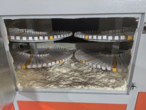 เครื่องทำรองเท้า FS-836 ชิ้นส่วนประกอบมอเตอร์ แบริ่ง เฟือง สำหรับหนัง EVA PVC  380V พร้อมเครื่องทำความเย็น - Product Image 5