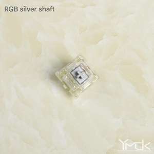 Interrupteurs de <span class=keywords><strong>clavier</strong></span> mécanique MX transparents RVB personnalisés DIY (noir <span class=keywords><strong>rouge</strong></span> brun <span class=keywords><strong>bleu</strong></span> argent silencieux rose) - Product Image 6