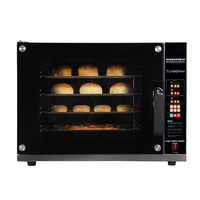 Controles manuales eléctricos comerciales, horno Industrial de convección de vapor para pan y pastel, precio para panadería, comedor, Bar