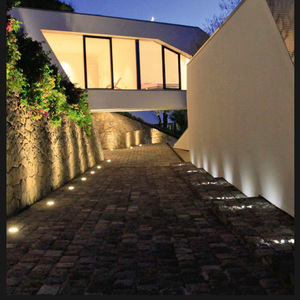 Luz LED Subterránea 5000K Luz Diurna IP65 de Montaje Empotrado en Acero Inoxidable, Iluminación de Paisaje Tipo III con Sensor de Movimiento CRI - Product Image 6