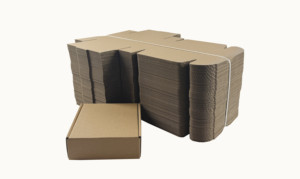 15*15*5cm mẫu miễn phí bán buôn sóng máy bay hộp giấy kraft hộp Nâu Trọng lượng nhẹ vận chuyển máy bay hộp - Product Image 6