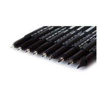 Stylos marqueurs d'illustration de qualité supérieure, pointes de différentes tailles, stylo à pointe fine pour le dessin