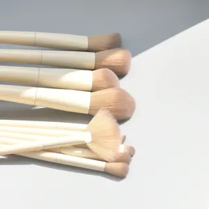 Juego de brochas de maquillaje suaves y esponjosas, sombra de ojos, base, polvo cosmético para mujeres, colorete, herramienta de belleza - Product Image 2