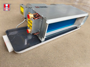 Unidad de bobina de ventilador hidrónico más vendida Sistema de calefacción de refrigeración de radiador de habitación de agua a aire con motor de alta calidad - Product Image 3