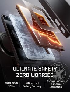 LISEN 5000mAh Mini Power Bank avec chargeur portable intégré de type C, nouveau design 2026, ultra fin, petite batterie externe pour les voyages - Product Image 4