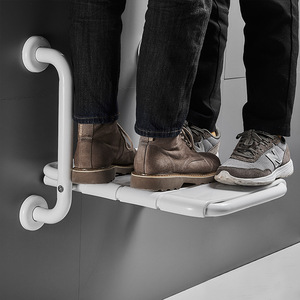 Siège de douche mural pliable Baiyurui avec accoudoirs pour personnes âgées, handicapées, enceintes, chaise de sécurité, capacité 130 lb - Product Image 3