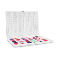 Portable en plastique ongles Swatch livre 150 conseils acrylique Nail Art Gel vernis nuancier livre d'affichage
