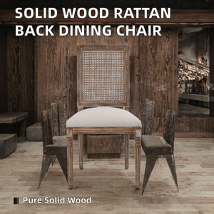 <b>Restaurant</b> Furniture Square Back Dining <b>Chair</b> Home Furniture Traditional Wooden Back Luxury Modern Solid Wood Hotel <b>Chair</b> - Product Image 2