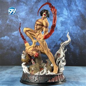 Attacco ai titani figura Anime le <span class=keywords><strong>Figure</strong></span> corazzate 29cm <span class=keywords><strong>Titan</strong></span> Eren Jager <span class=keywords><strong>Action</strong></span> Figurine modello Pvc statua ornamento giocattoli regali - Product Image 3