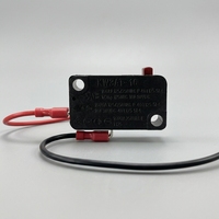Interrupteur de fin de course SPDT KW3AT-16TSW0B-B200A, bouton poussoir en plastique, micro-interrupteur IP40 250VAC 5A