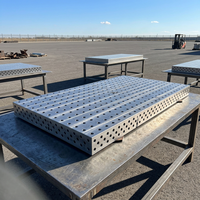 Tables de soudage en fonte 3D neuves avec fixation pour soudage robotisé
