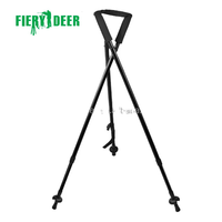 Bâton de tir pour la chasse au cerf CIXI Fiery Deer / bâton rapide / repose-fusil d'extérieur