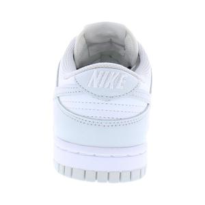 Zapatillas de Baloncesto Nike Dunk Low de Piel para Mujer, Color Blanco Photon Dust White - Product Image 3