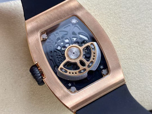 Montre mécanique automatique de luxe et élégante pour femme, étanche, squelette, en forme de lèvres, avec réserve de marche - Product Image 5