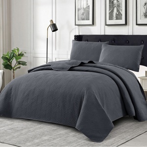 Set di Biancheria da Letto Trapuntata per Commercio Estero, Lenzuola con Processo di Goffratura a Ultrasuoni, Set Tre Pezzi Lavabile - Product Image 3