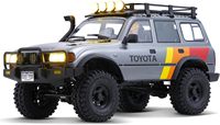 FMS 1:10 FCX10 LC80 pour Land Cruiser 80 RS, télécommande 6 canaux avec chargeur, portée de 150 m, prêt à l'emploi, Rock Crawler
