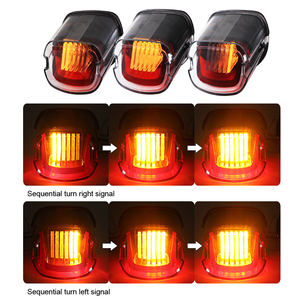 Accessoires pour motos LED feu arrière tournant frein moteur feux arrière pour <span class=keywords><strong>Harley</strong></span> Sportster XL1200C moto - Product Image 3