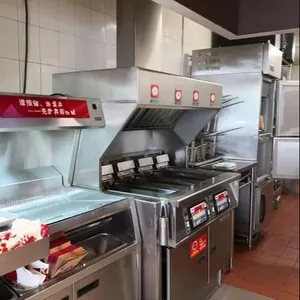 Een Stop Custom Design Project Keuken Commerciële Burger Restaurant Fast Food Apparatuur