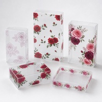 Boîte en plastique PET transparente et flexible sur mesure pour cartes à collectionner, jouets et objets de collection, emballage pliable léger avec service OEM