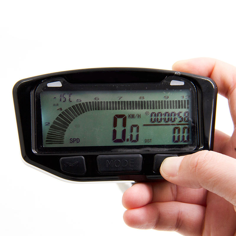 Trail Tech 752-119 Black Digital Speedometer Gauge Kit