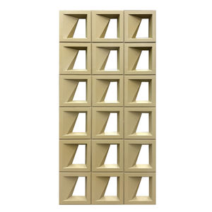 ABS Nine Palace Grid Décoration 3D Panneau d'espace Léger Nine Palace Grid Étanche Résistant au feu Mur externe Fait Ciment - Product Image 1